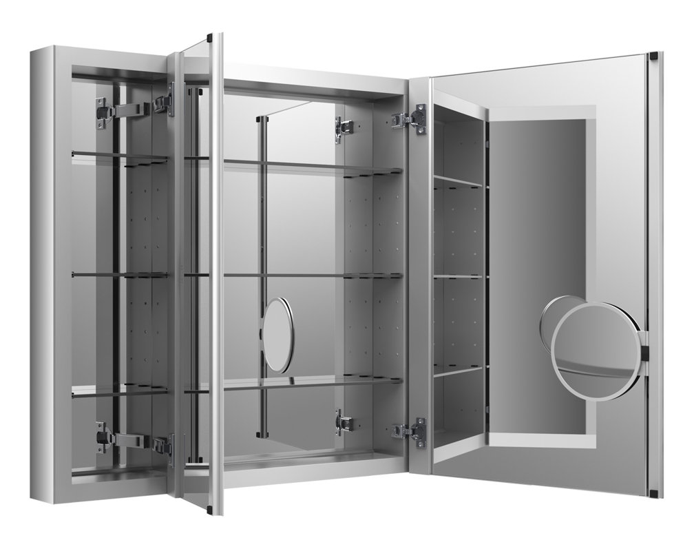 Kohler Verdera Aluminum Medicine with Adjustable Flip Out Flat